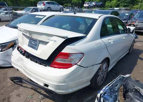 2009 Mercedes-Benz C 300 Luxury 4Matic/Sport 4Matic from USA, damaged, VIN WDDGF81X09F250443